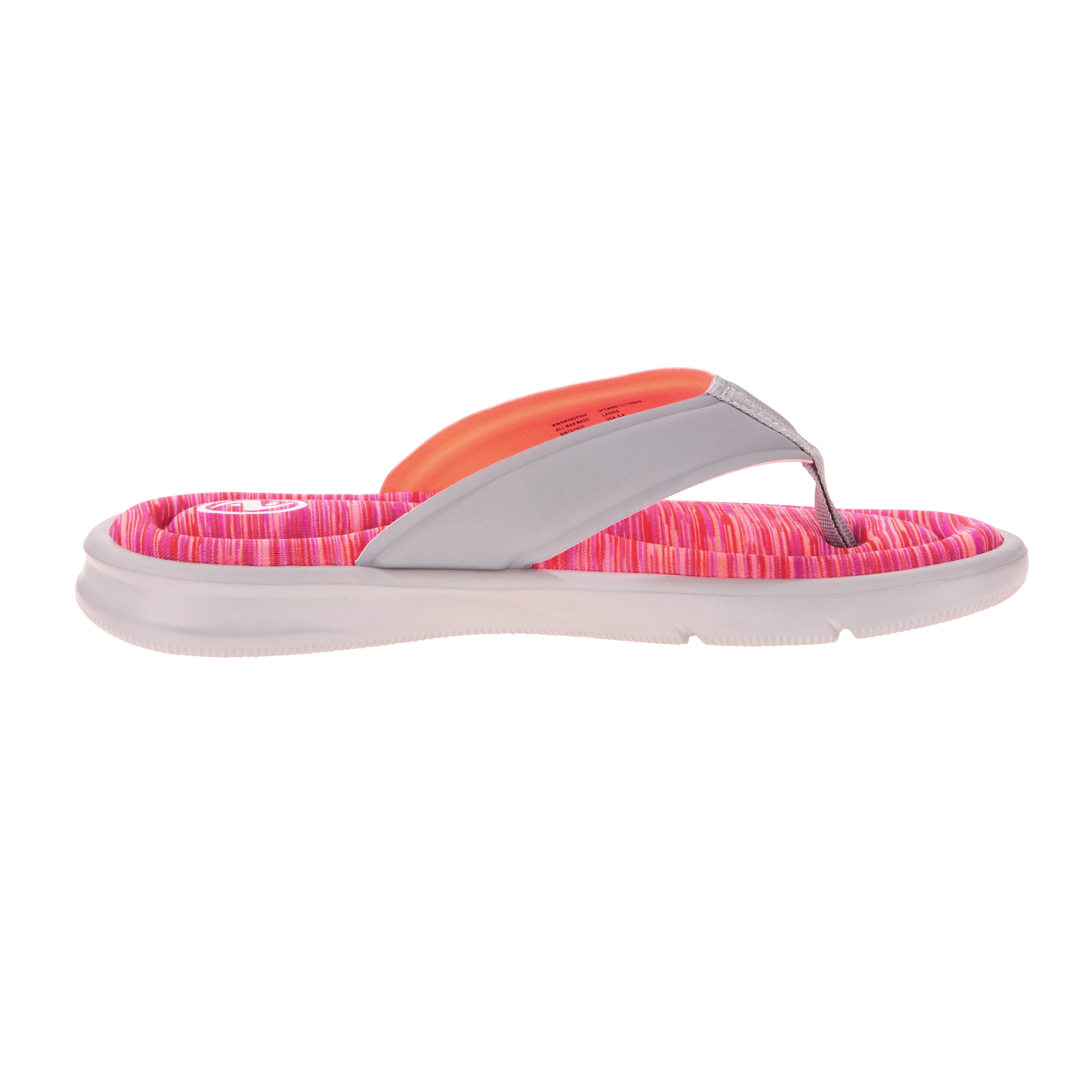 Athletic Works Women's Memory Foam Thong Sandal 