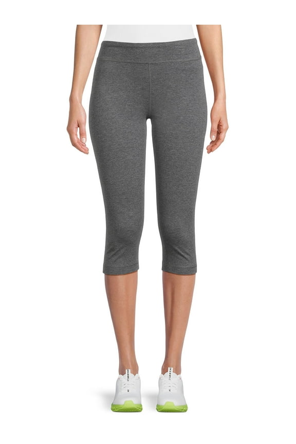 Women's Mid Rise Slim-Leg Capri Leggings, Sizes S-XXL