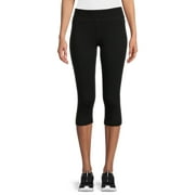 Athletic Works Women's Mid Rise Slim-Leg Capri Leggings, Sizes S-XXL