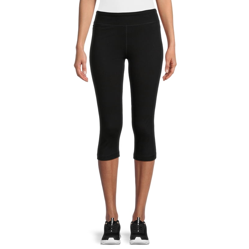 Women's Mid Rise Slim-Leg Capri Leggings, Sizes S-XXL
