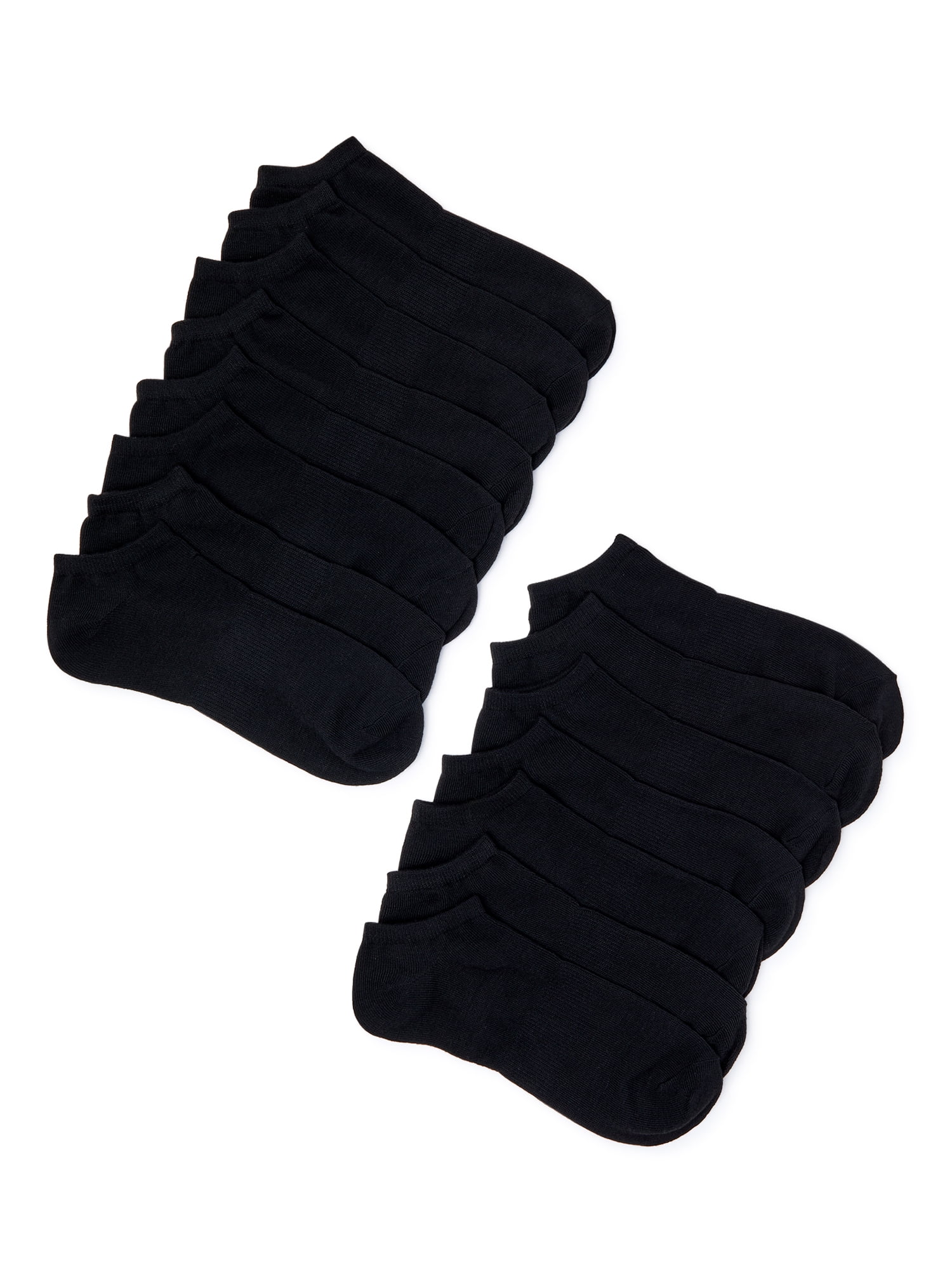 Women's No-Show Socks with Arch Support, 15-Pack