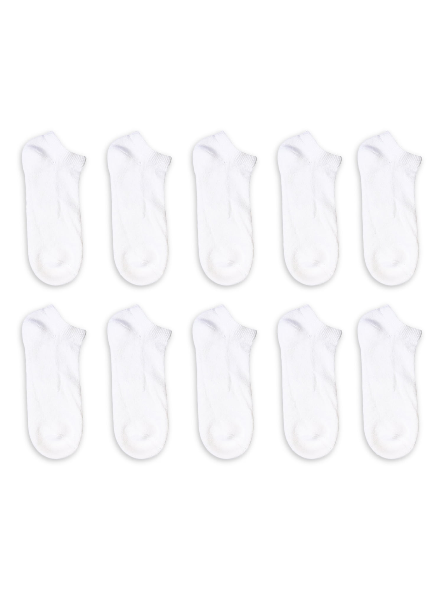 Athletic Works Women's NonCushion Regular and Extended Sizes No Show