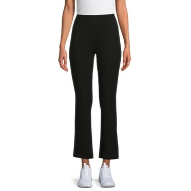 Athletic Works Women’s Petite Stretch Cotton Blend Straight Leg Pants