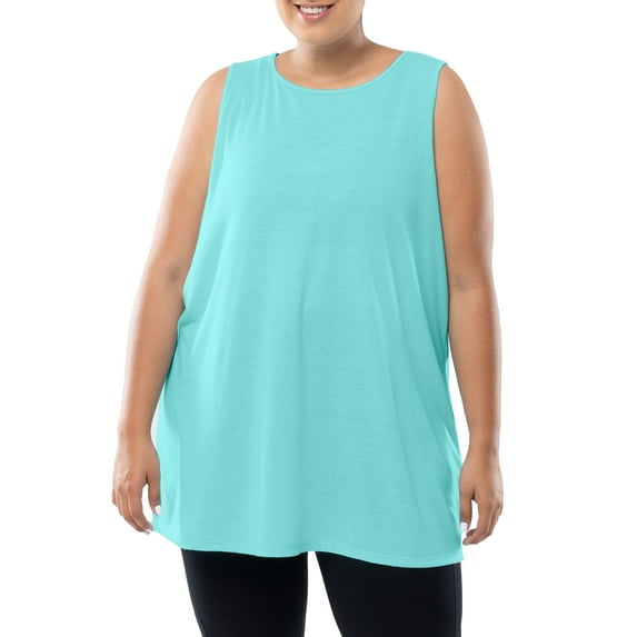 Athletic Works Women's Plus Active Muscle Tank