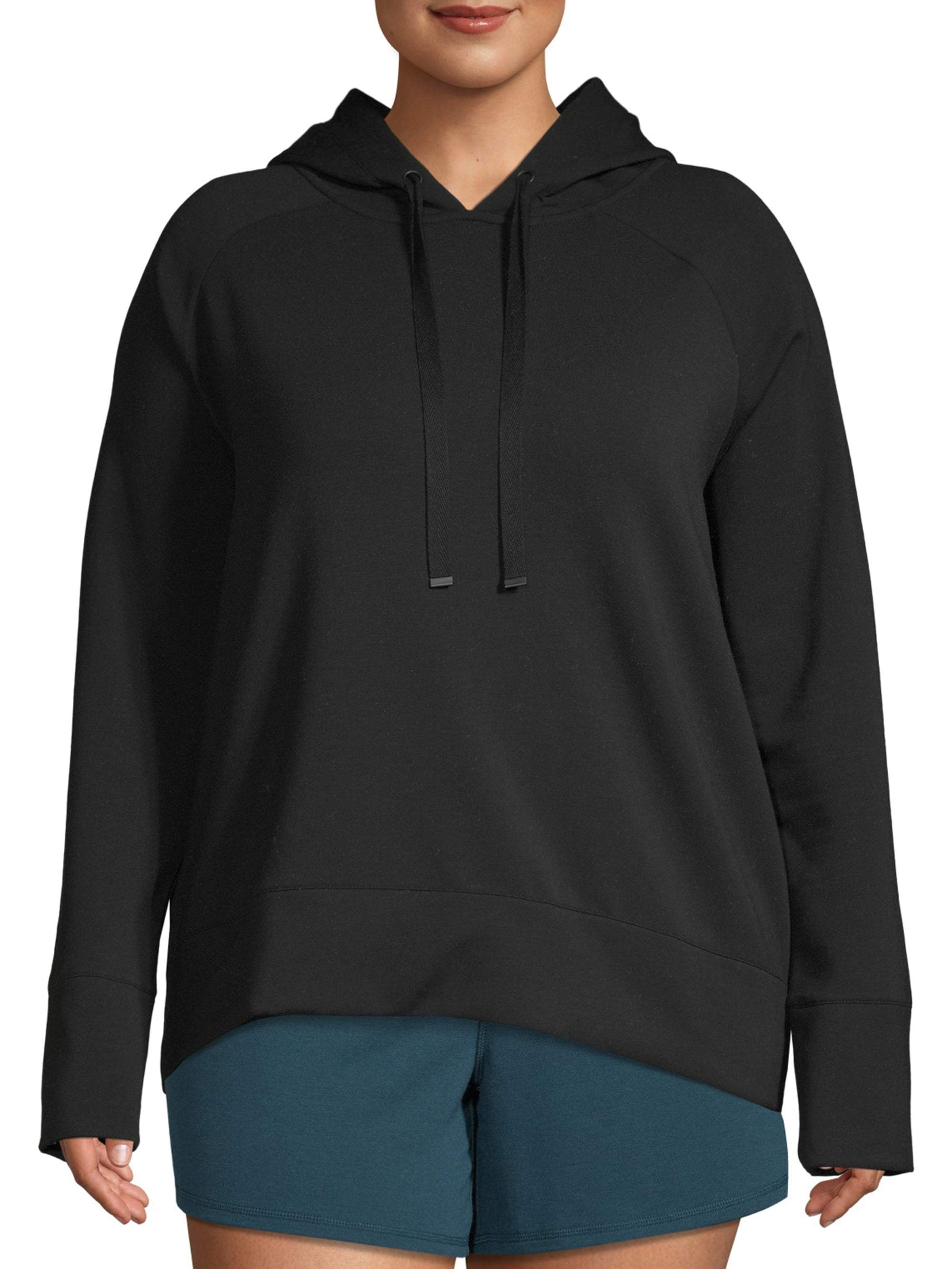 Athletic Works Women's Plus Active Pullover Fleece Hoodie