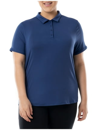 Women's Plus Size Long Sleeve Golf Polo Shirts Lightweight Dry Fit - WF  Shopping