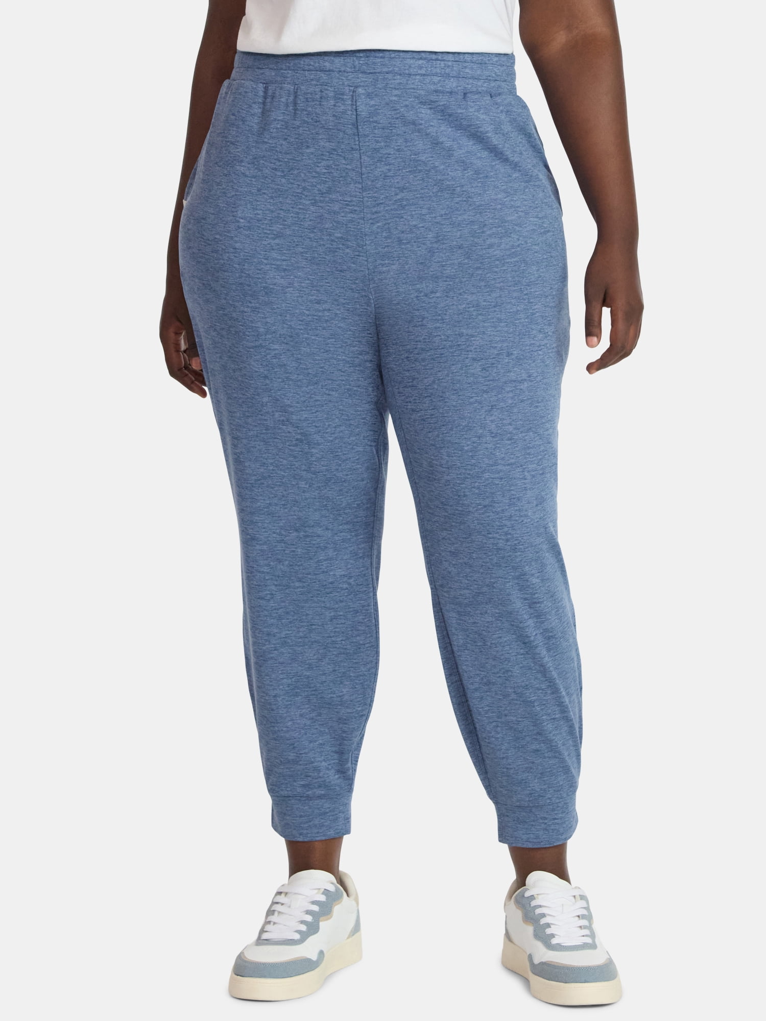 Athletic Works Women's and Women's Plus ButterCore Joggers, Sizes XS-4X