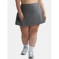thumbnail image 1 of Athletic Works Women’s and Women's Plus ButterCore Pleated Skort, Sizes XS-4X, 1 of 4