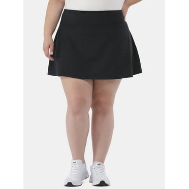 Athletic Works Women’s and Women's Plus ButterCore Pleated Skort, Sizes XS-4X