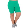 thumbnail image 1 of Athletic Works Women's Plus Core Active Dri-Works Bike Shorts, 1 of 3