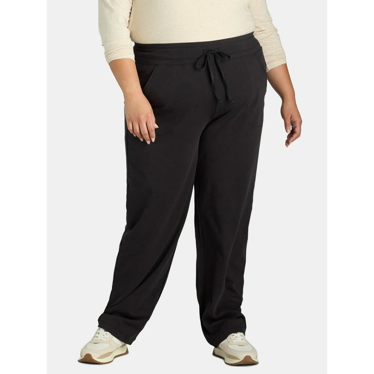 Athletic works women's knit pants best sale