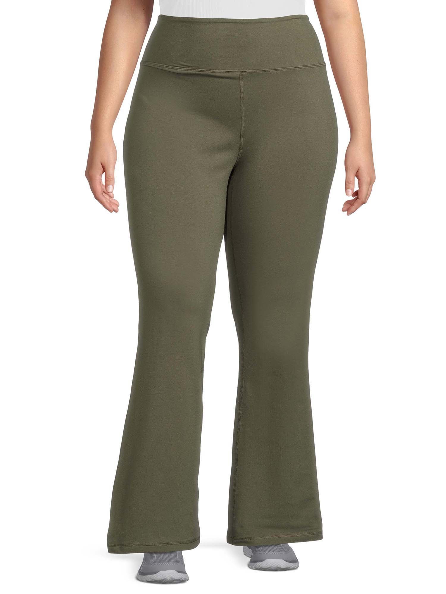 Athletic Works Women's Plus Dri More Flare Leggings