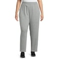thumbnail image 1 of Athletic Works Women's Plus Fleece Sweatpants, 1 of 5