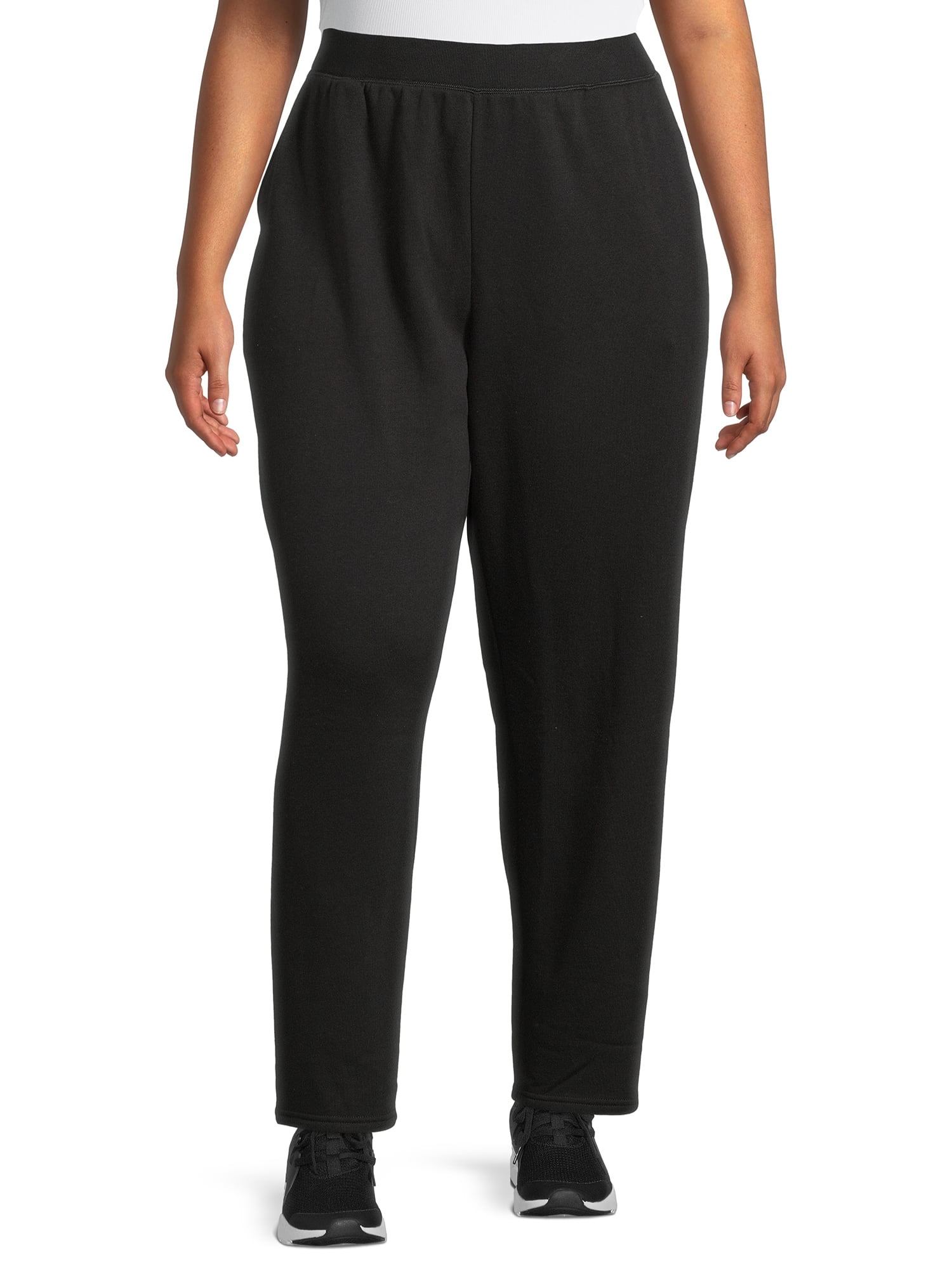 Athletic Works Women's Plus Fleece Sweatpants