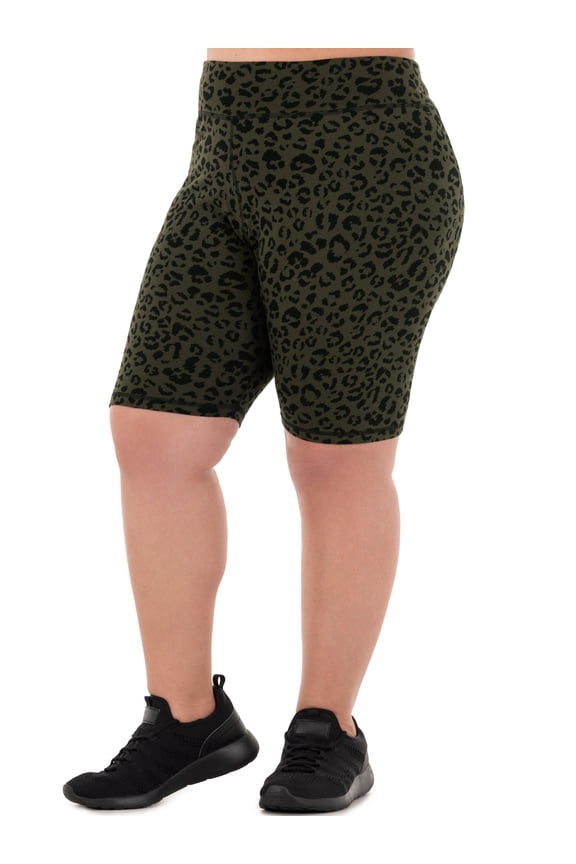 Women's Plus Printed Core Active Bike Short