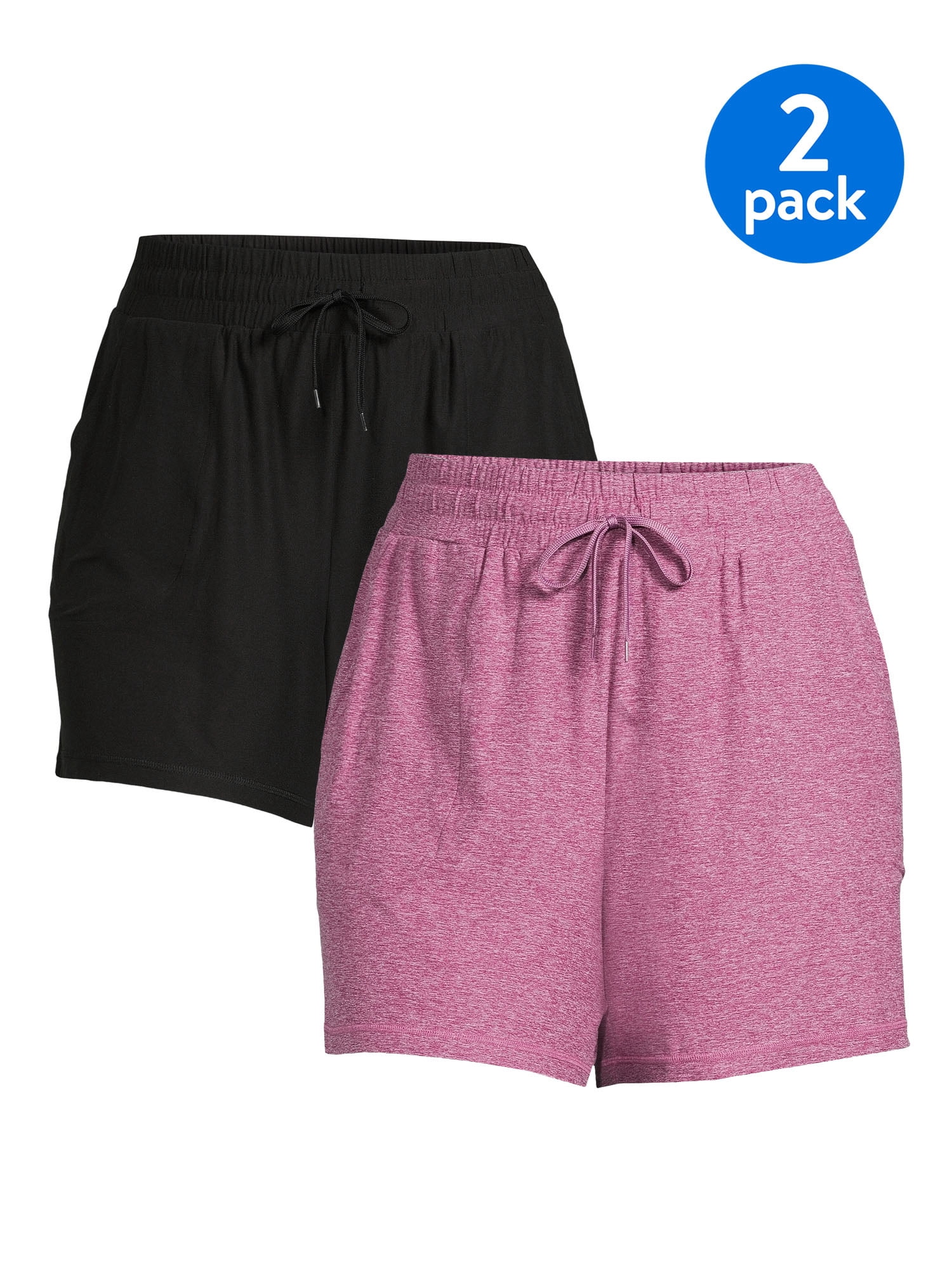 Womens Plus Size Athletic Shorts