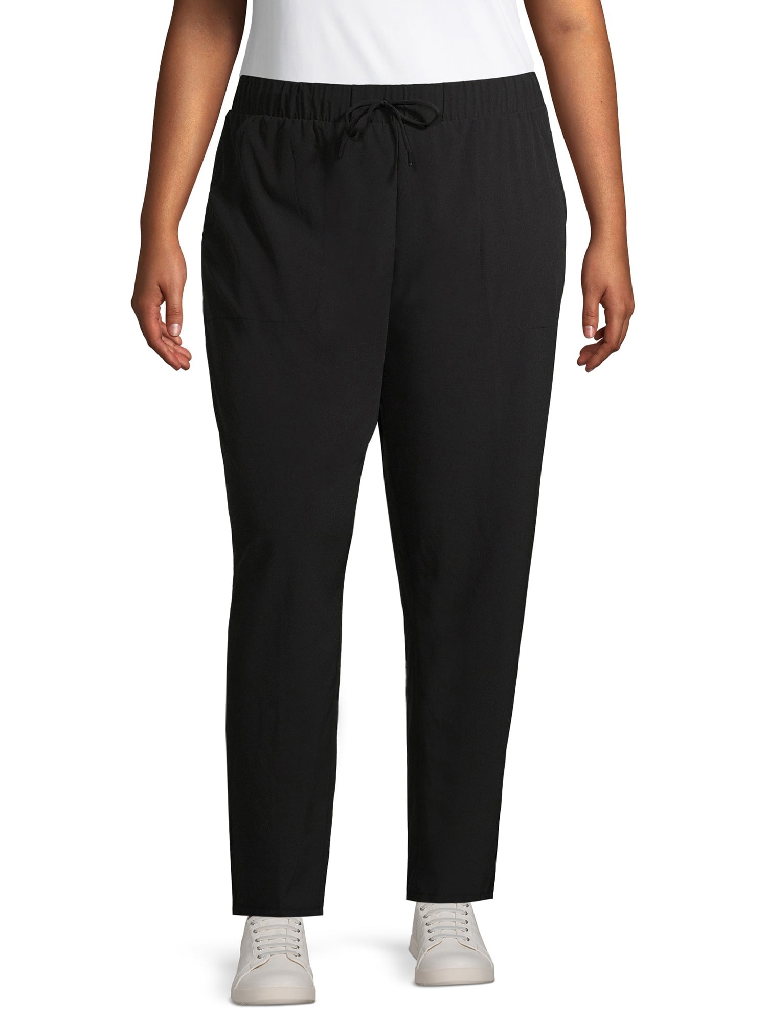 Athletic Works Women s Plus Size Commuter Pants Walmart
