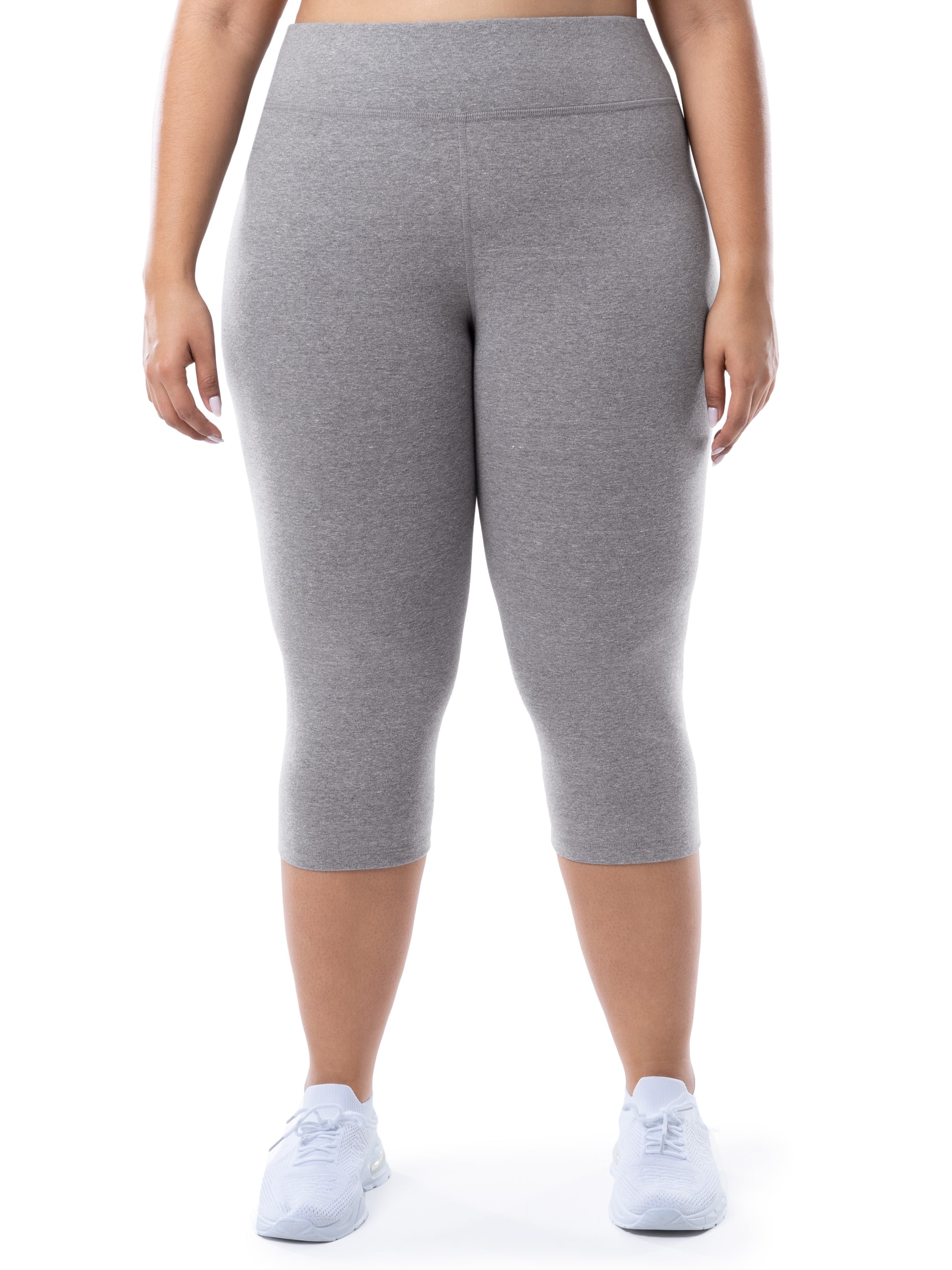 Modsige bur ros Athletic Works Women's Plus Size Core Active Capri Legging - Walmart.com