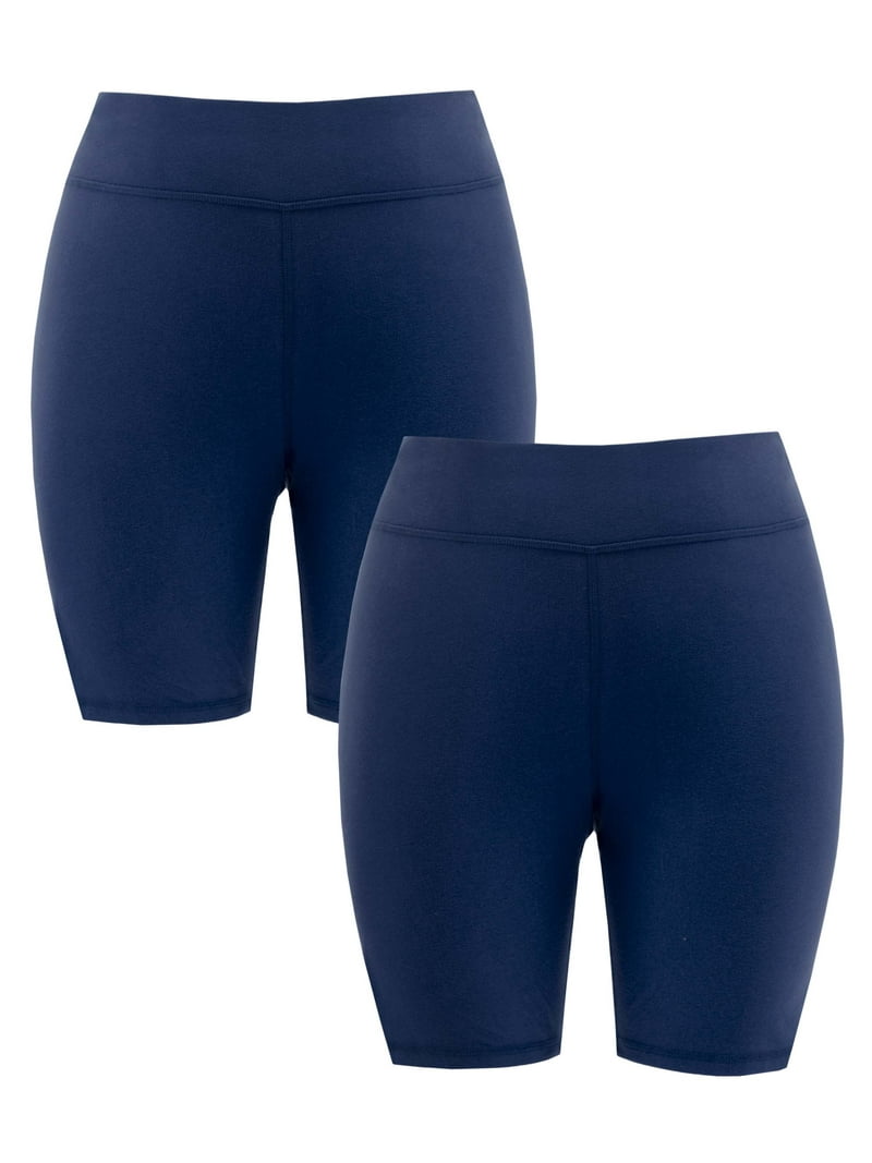 Athletic Works Women's Plus Size Core Active Dri-Works Bike Short