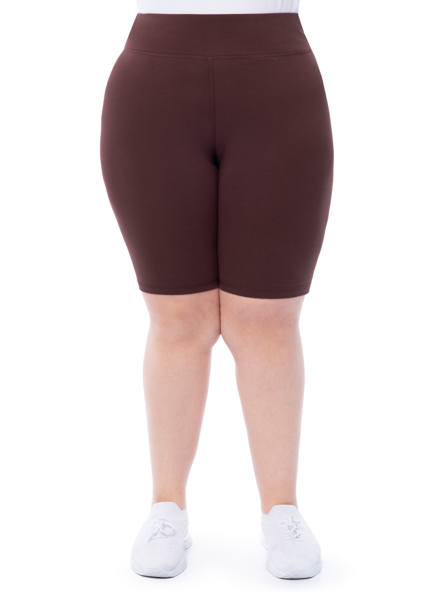 Athletic Works Women's Plus Size Core Active Dri-Works Bike Shorts