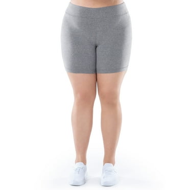 Athletic Works Women's Plus Size Core Active Dri-Works Bike Shorts