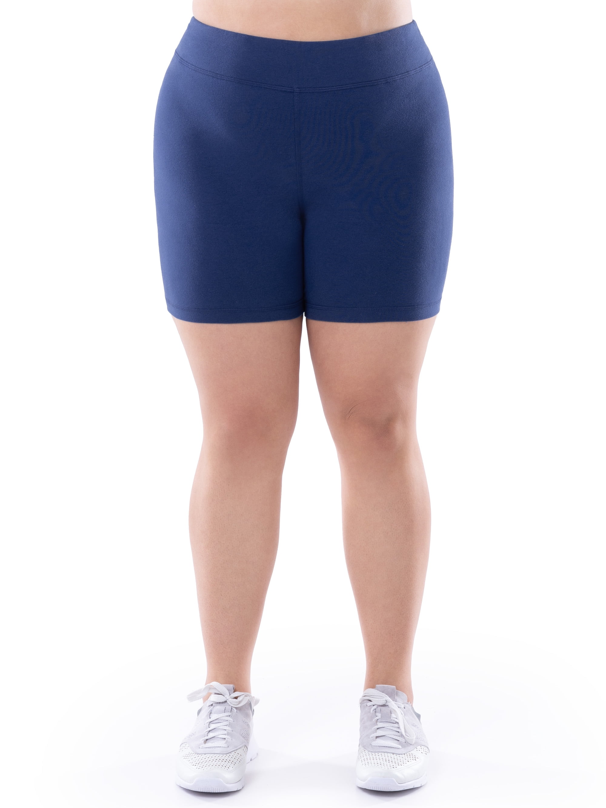 ID Ideology Plus Size Pull-On Bicycle Shorts, Created for Macy's