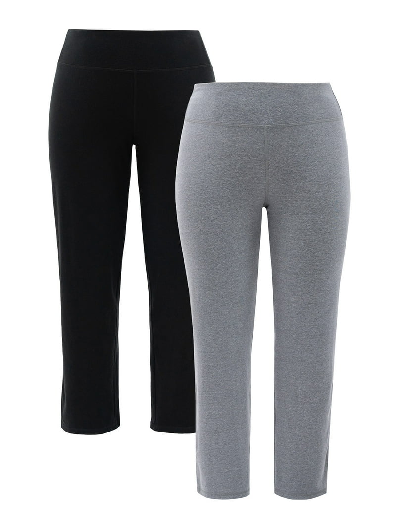 【送料&関税込】Slim Low Waist Pants SportMax Athletic Works Women's Plus Size Core Active Relaxed Fit