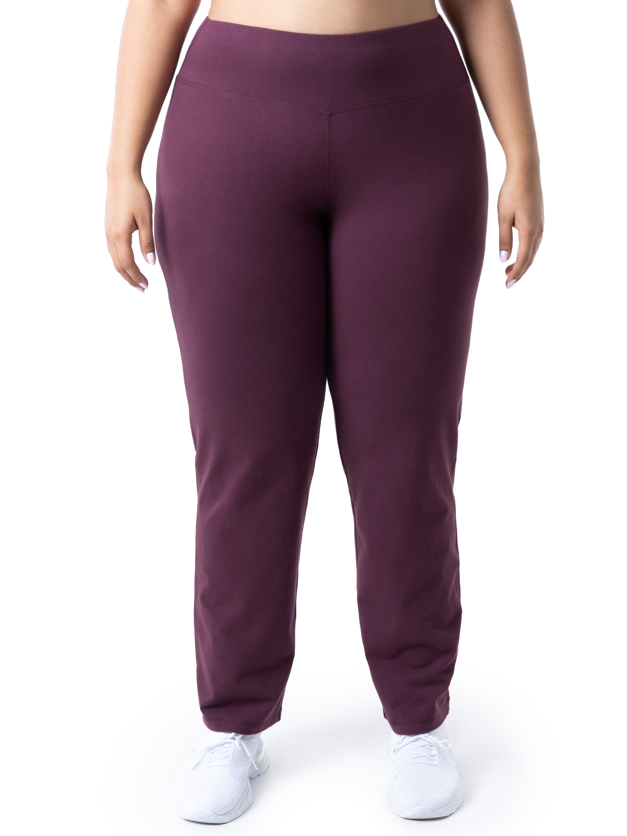 Athletic Works Women's Plus Size Athleisure Ribbed Jogger