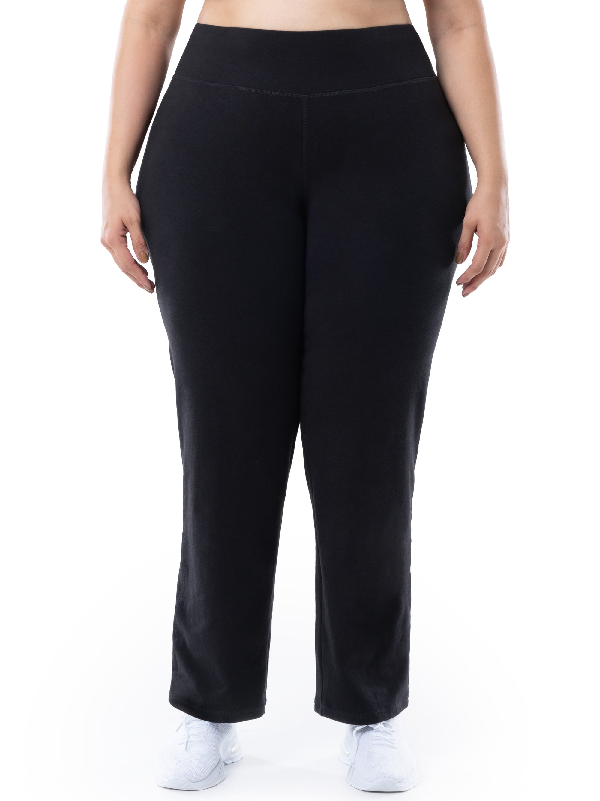 Athletic Works Pants for Women Womens High Waist Pant Soft Sport