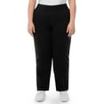 thumbnail image 1 of Athletic Works Women's Plus Size Core Active Relaxed Fit Pants, 1 of 7