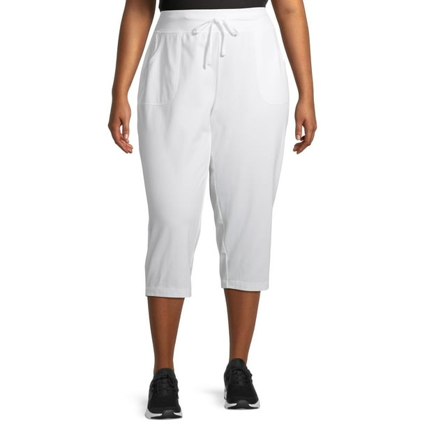 Athletic Works Women's Plus Size Core Capris - Walmart.com