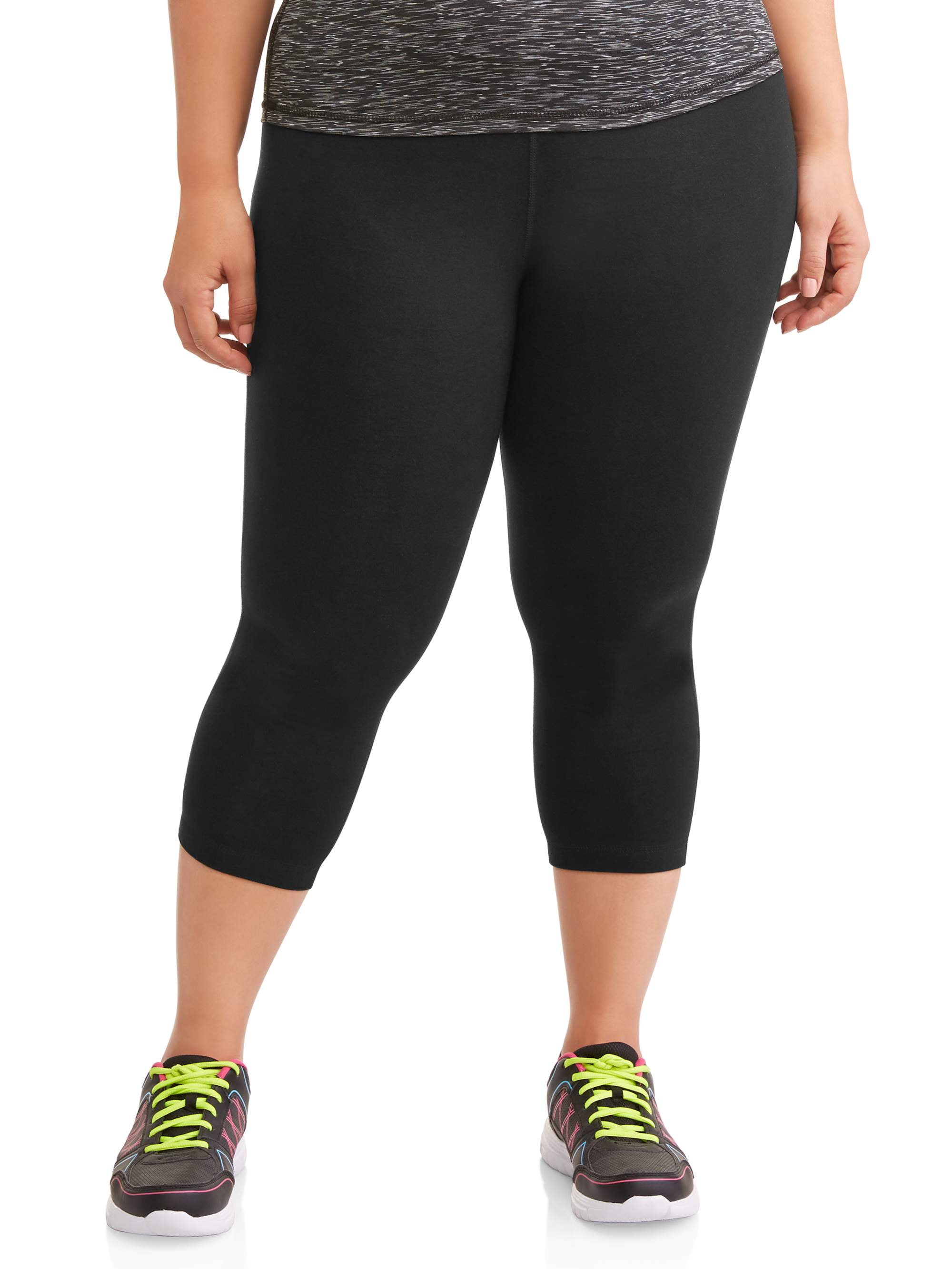 Athletic Works Women's Plus Size Dri More 19" Capri Leggings
