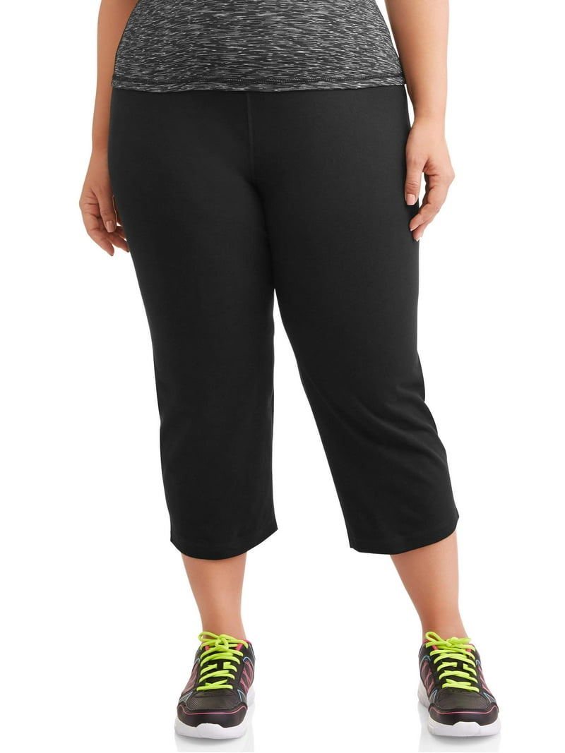 Waist Athletic Works Capri Yoga Pant Athletic Works Waist Women's
