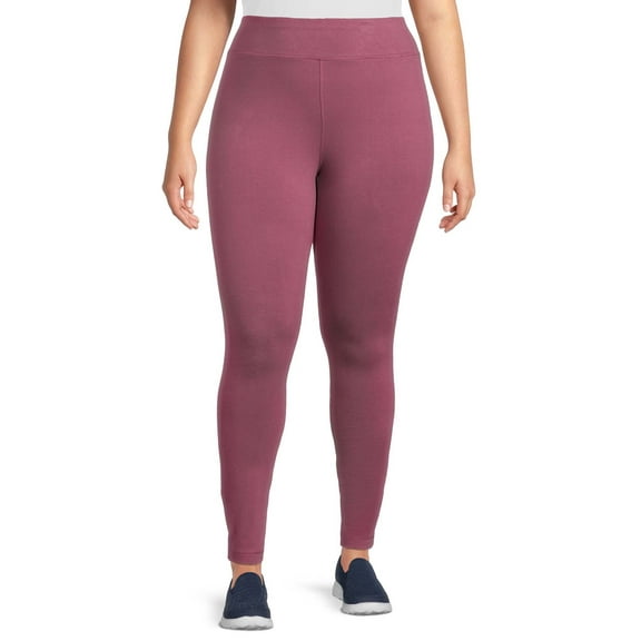 Athletic Works Women's Plus Size Dri More Ankle Leggings, 28"