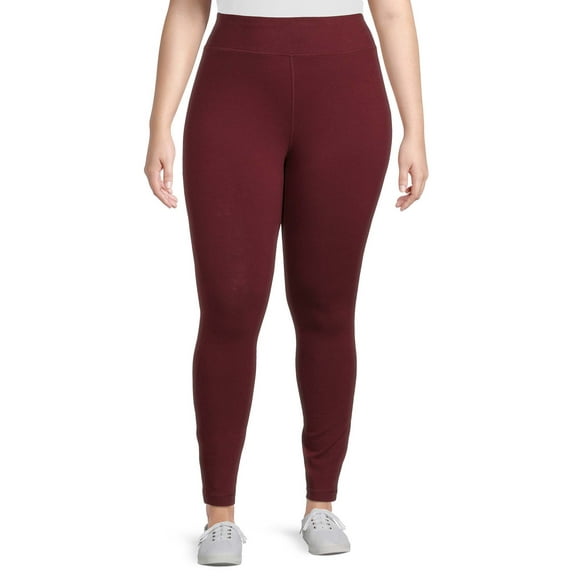 Athletic Works Women's Plus Size Dri More Ankle Leggings, 28"