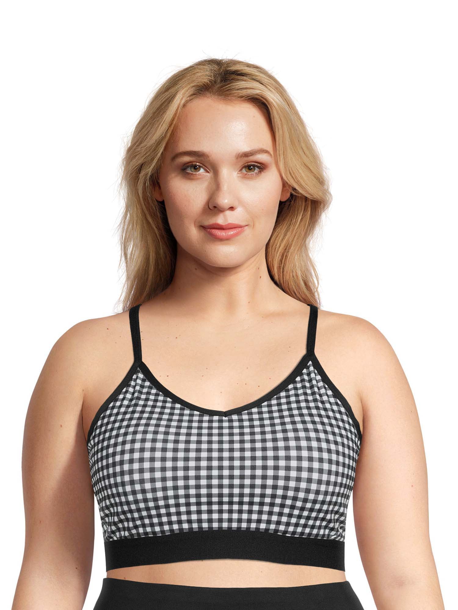 Athletic Works Women's Plus Size Mesh Back Bra