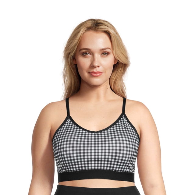 Plus Size Back Athletic Works Women's Plus Size Mesh Back Bra - Walmart.com
