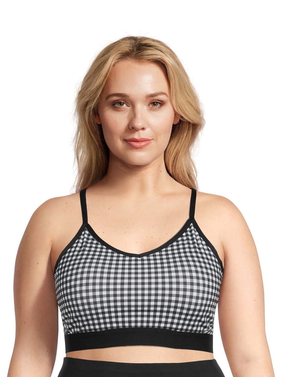 Women's Plus Size Mesh Back Bra