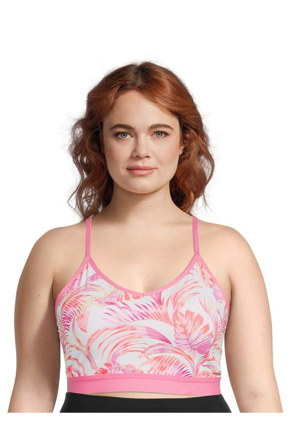 Women's Plus Size Mesh Back Bra