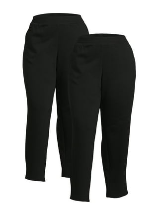 Athletic Works Women's and Women's Plus Dri-More Core Relaxed Fit Yoga Pants