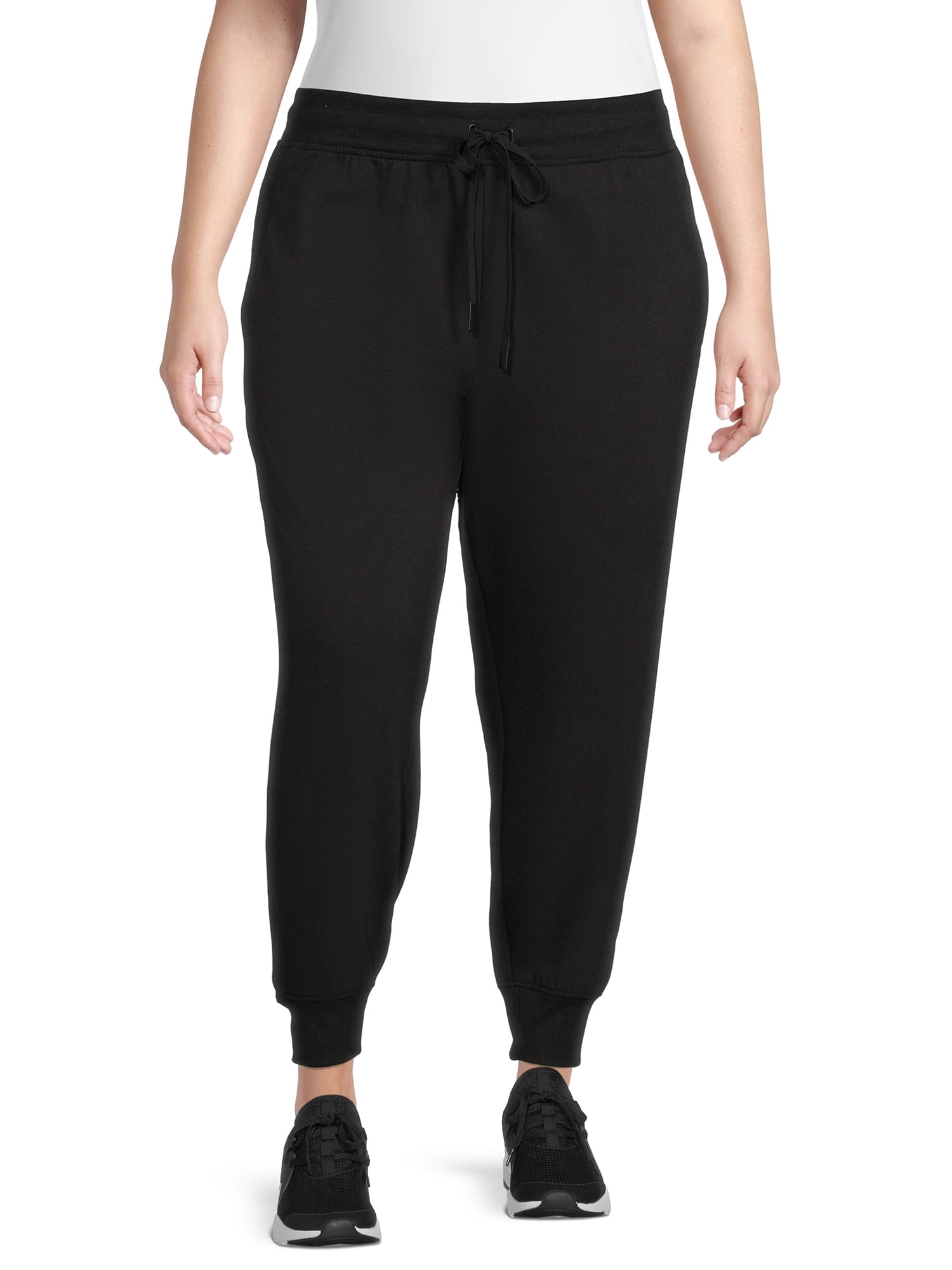 Athletic Works Women's Plus Size Pull-On Jogger Pants
