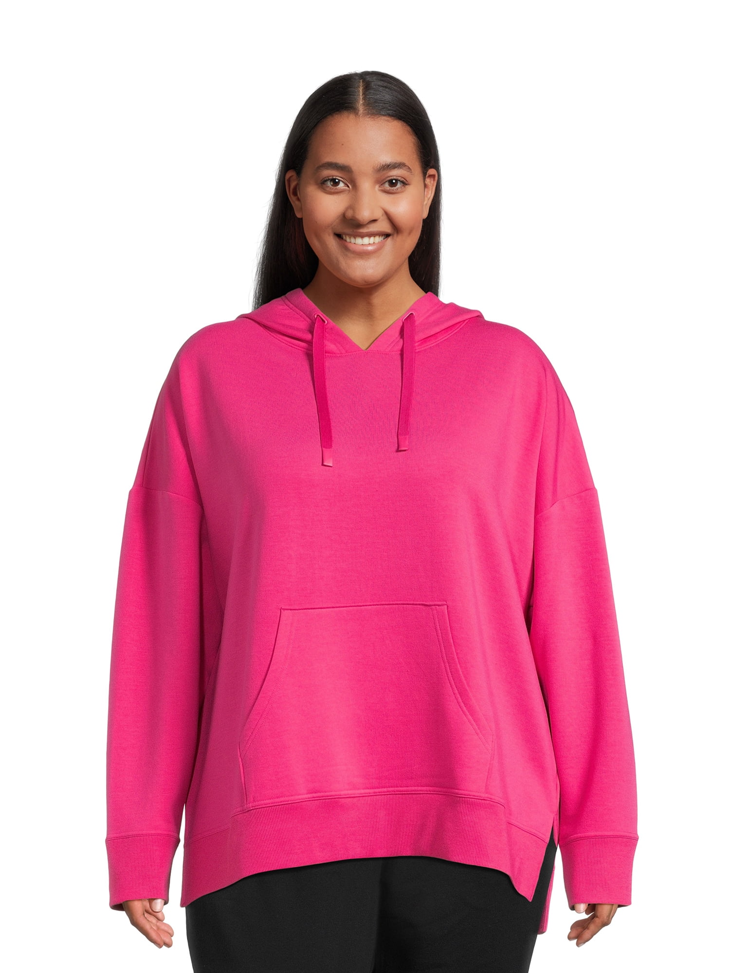 Athletic Works Women's Plus Size Pullover Hoodie - Walmart.com