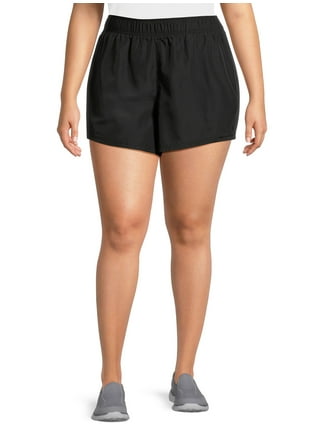 Vinyl shorts deals plus size