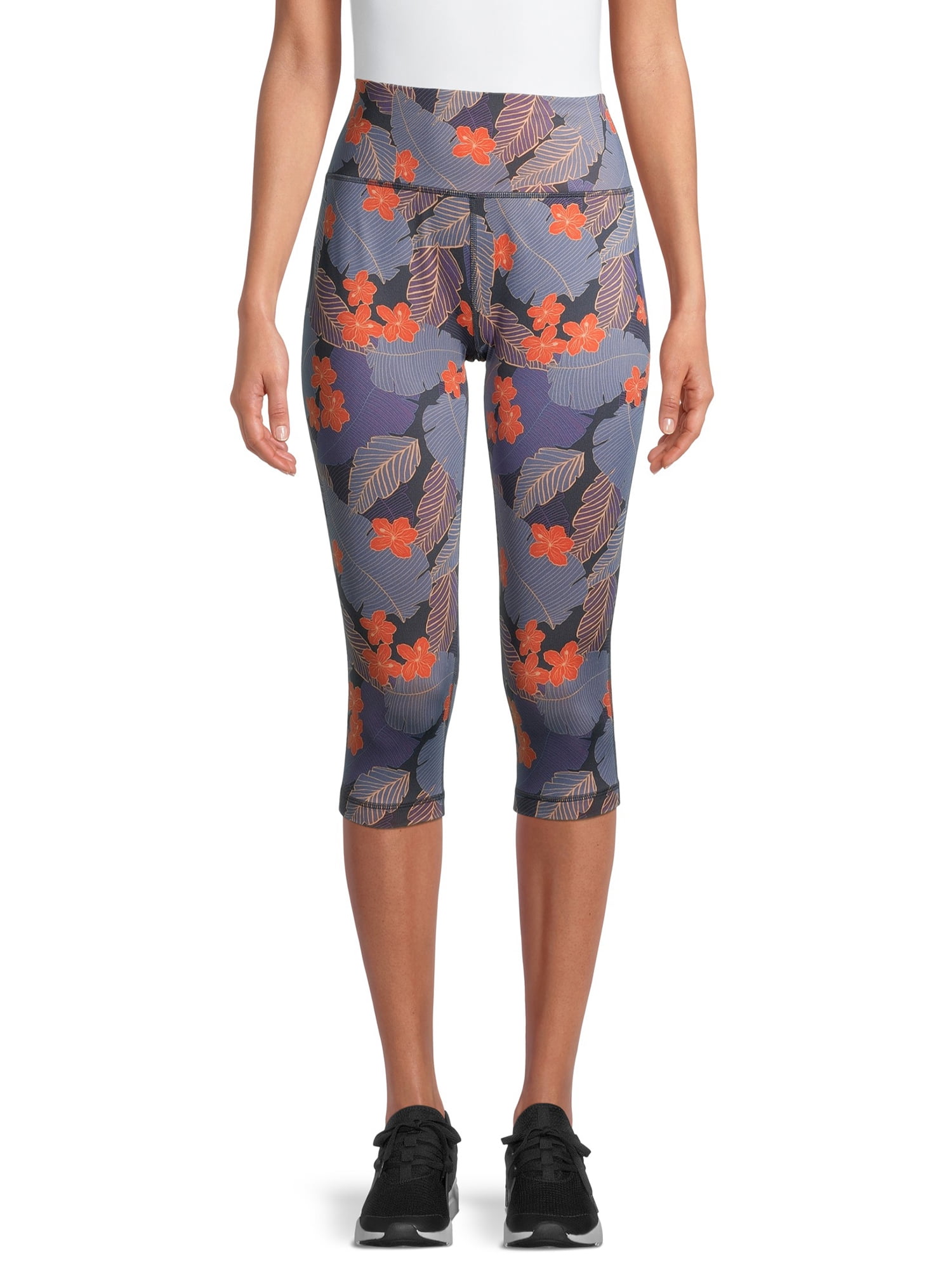 Athletic Works Women's Printed Active Capris