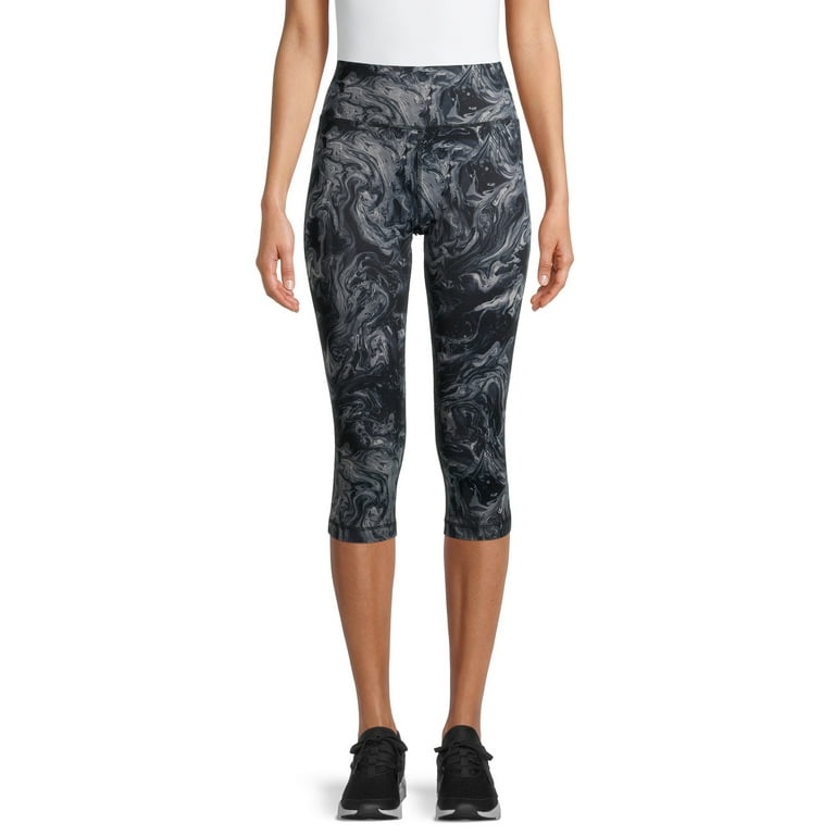 Athletic Works Women's Printed Active Capris 