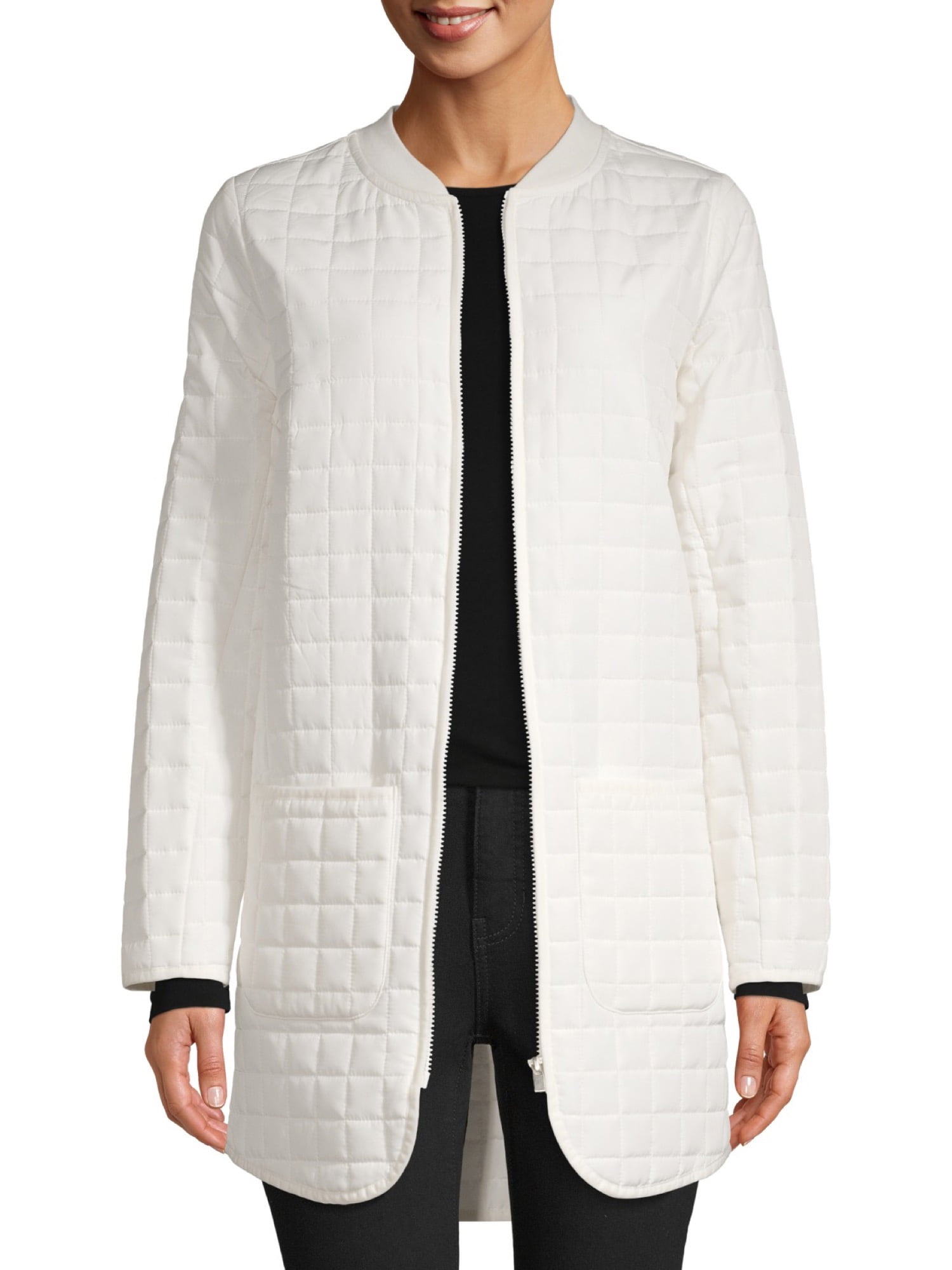 Athletic works women's active shop quilted jacket