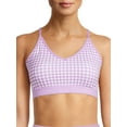 thumbnail image 1 of Athletic Works Women’s and Women's Plus Racerback Sports Bra, Sizes XS-4X, 1 of 4