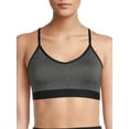 thumbnail image 1 of Athletic Works Women’s and Women's Plus Racerback Sports Bra, Sizes XS-4X, 1 of 6