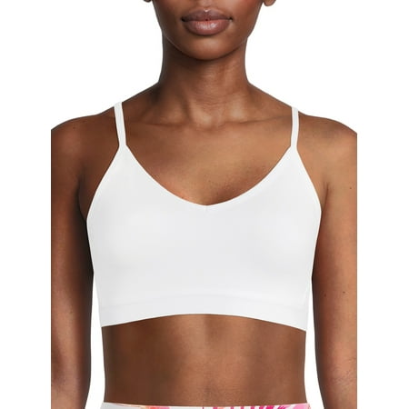Athletic Works Women’s and Women's Plus Racerback Sports Bra, Sizes XS-4X