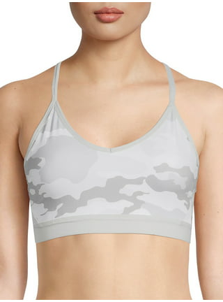 Athletic Works Womens Front Close Plunge Sportsbra - white - 34A